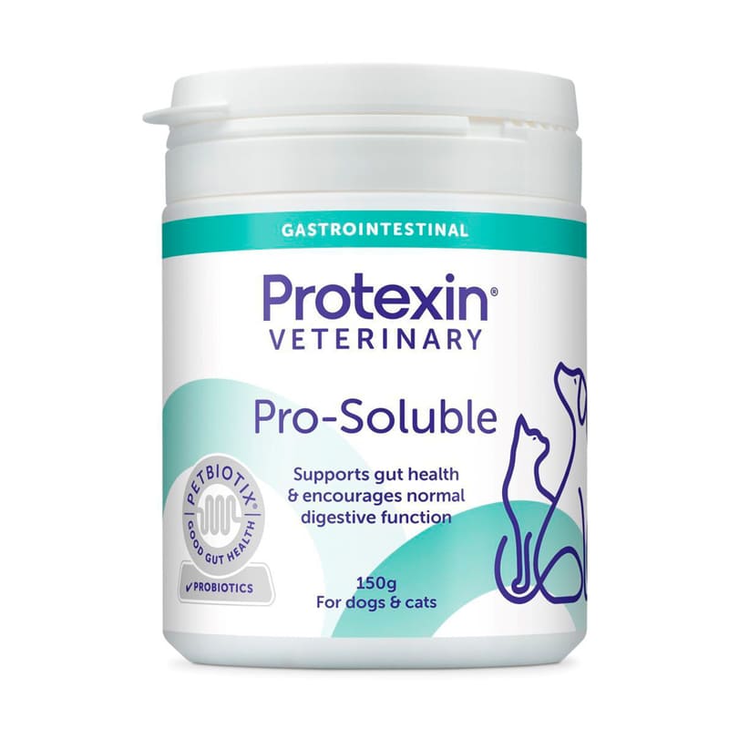 Protexin Pro-Soluble probiotikas pulveris suņiem un kaķiem 150 g